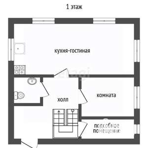 Дом 92м², 2-этажный, участок 3 сот.  