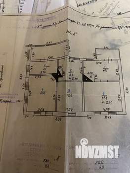 Дом 80м&sup2;, 1-этажный, участок 1 сот.  