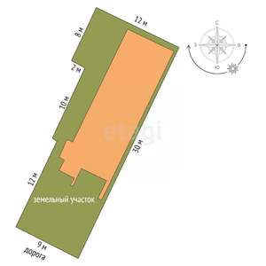 Дом 316м², 3-этажный, участок 3 сот.  