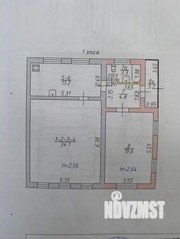 Дом 165м², 1-этажный, участок 5 сот.  