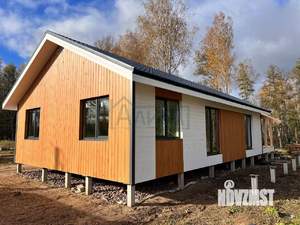 Дом 128м&sup2;, 2-этажный, участок 4 сот.  