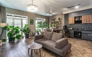 Дом 152м&sup2;, 1-этажный, участок 2 сот.  