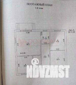 Дом 106м², 1-этажный, участок 3 сот.  