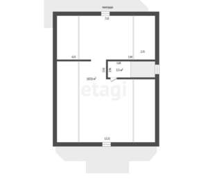Дом 517м², 2-этажный, участок 13 сот.  