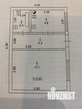 Дом 23м², 1-этажный, участок 6 сот.  