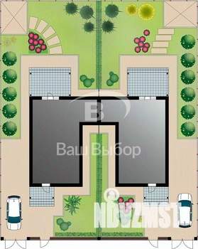 Дом 121м², 2-этажный, участок 4 сот.  