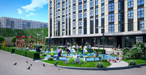 Дом 80м&sup2;, 24-этажный, участок 6 сот.  