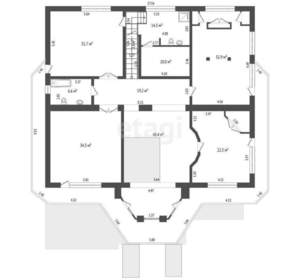 Дом 940м², 3-этажный, участок 6 сот.  