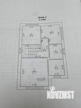 Дом 130м², 2-этажный, участок 3 сот.  