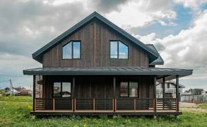 Дом 216м&sup2;, 2-этажный, участок 4 сот.  