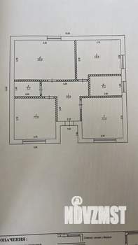 Дом 100м&sup2;, 1-этажный, участок 4 сот.  