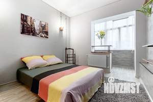 Студия квартира, посуточно, 28м2, 7/24 этаж