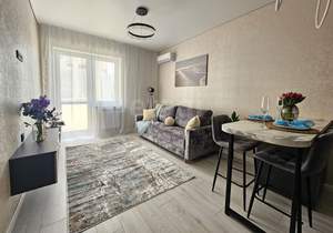 Студия квартира, на длительный срок, 29м2, 4/25 этаж