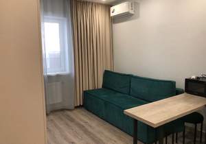 Студия квартира, на длительный срок, 27м2, 6/25 этаж