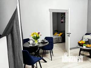 Студия квартира, посуточно, 43м2, 2/4 этаж