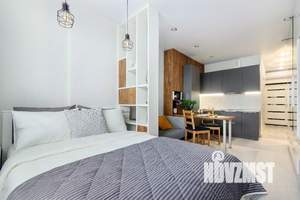 1-к квартира, посуточно, 27м2, 1/1 этаж