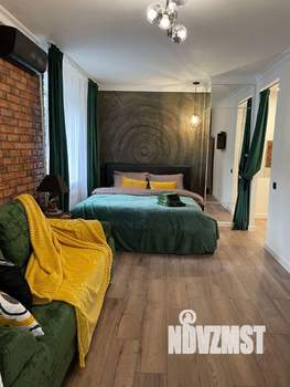 1-к квартира, посуточно, 43м2, 1/1 этаж