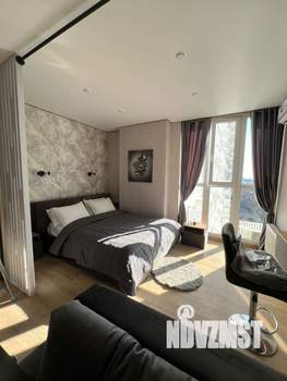 Студия квартира, посуточно, 34м2, 19/25 этаж