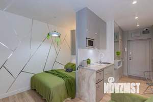 1-к квартира, посуточно, 25м2, 1/1 этаж