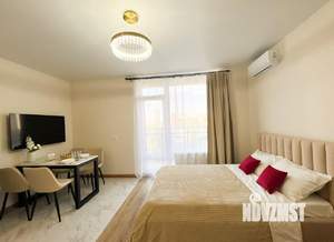 Студия квартира, посуточно, 42м2, 9/22 этаж