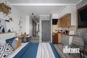 Студия квартира, посуточно, 32м2, 14/20 этаж