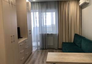 Студия квартира, на длительный срок, 27м2, 6/25 этаж