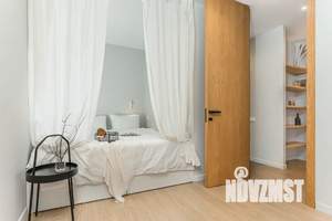 2-к квартира, посуточно, 40м2, 15/25 этаж