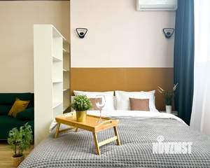 Студия квартира, посуточно, 35м2, 17/26 этаж