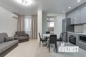 1-к квартира, посуточно, 36м2, 15/24 этаж