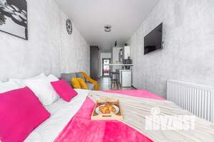 Студия квартира, посуточно, 30м2, 6/25 этаж