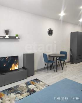 Студия квартира, на длительный срок, 28м2, 15/20 этаж