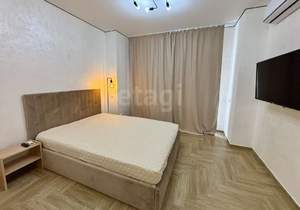 Студия квартира, на длительный срок, 28м2, 22/24 этаж