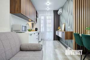 1-к квартира, посуточно, 45м2, 17/24 этаж