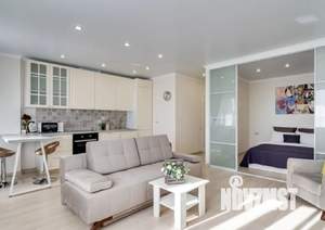 Студия квартира, посуточно, 56м2, 17/25 этаж