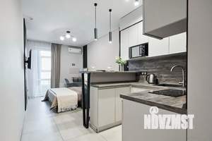 Студия квартира, посуточно, 27м2, 24/24 этаж