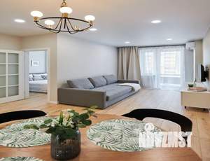 1-к квартира, посуточно, 45м2, 1/1 этаж