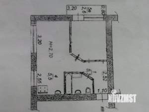 1-к квартира, посуточно, 33м2, 2/6 этаж