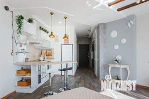 Студия квартира, посуточно, 45м2, 21/24 этаж