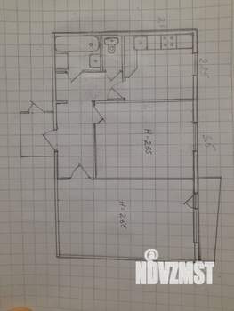 2-к квартира, на длительный срок, 54м2, 4/10 этаж