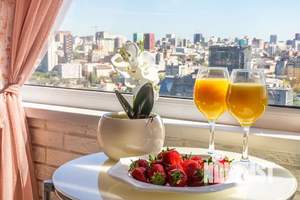 Студия квартира, посуточно, 45м2, 14/18 этаж