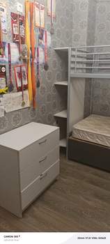 2-к квартира, на длительный срок, 38м2, 3/17 этаж