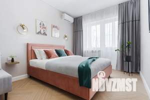 1-к квартира, посуточно, 42м2, 19/26 этаж