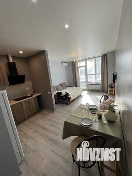 Студия квартира, посуточно, 27м2, 6/18 этаж