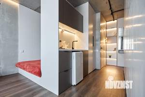 Студия квартира, посуточно, 30м2, 17/25 этаж