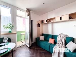 Студия квартира, посуточно, 30м2, 7/19 этаж