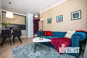 1-к квартира, посуточно, 48м2, 15/16 этаж