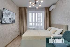 Студия квартира, посуточно, 38м2, 15/25 этаж