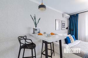 Студия квартира, посуточно, 22м2, 21/23 этаж