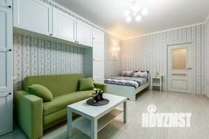 1-к квартира, посуточно, 45м2, 1/1 этаж