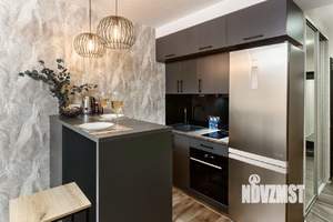 Студия квартира, посуточно, 35м2, 24/32 этаж